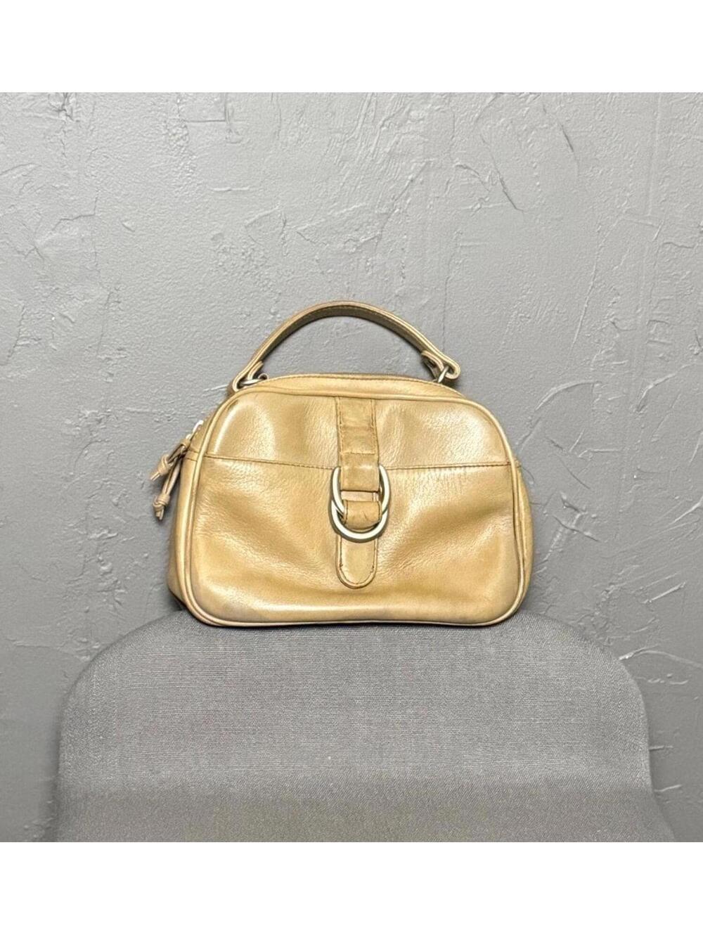 1980's Leather Satchel from Hillard & Hanson Murse Travel Bag Cosmetic